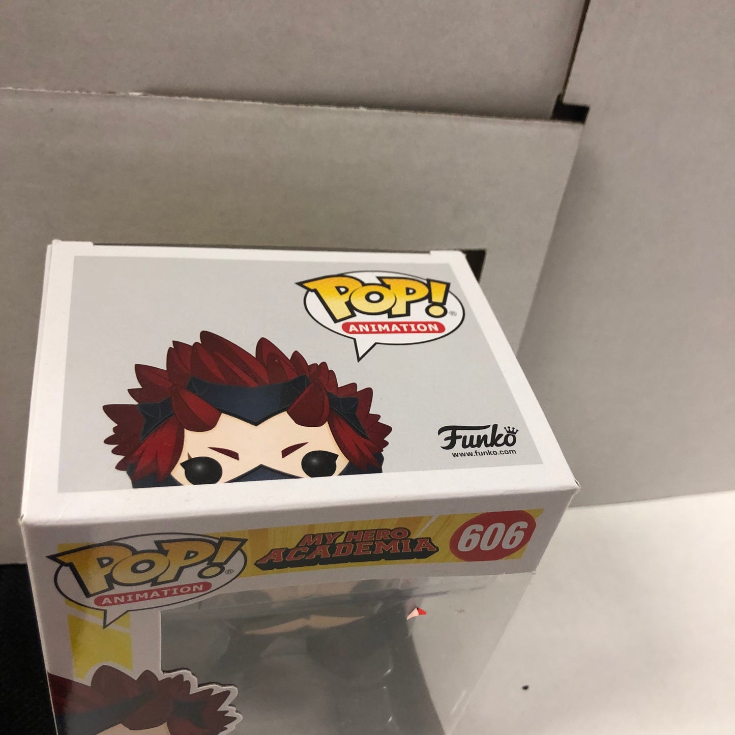 FUNKO POP POP ANIMATION MY HERO ACADEMIA # 606 ELJIRO KIRISHIMA GOOD CONDITION