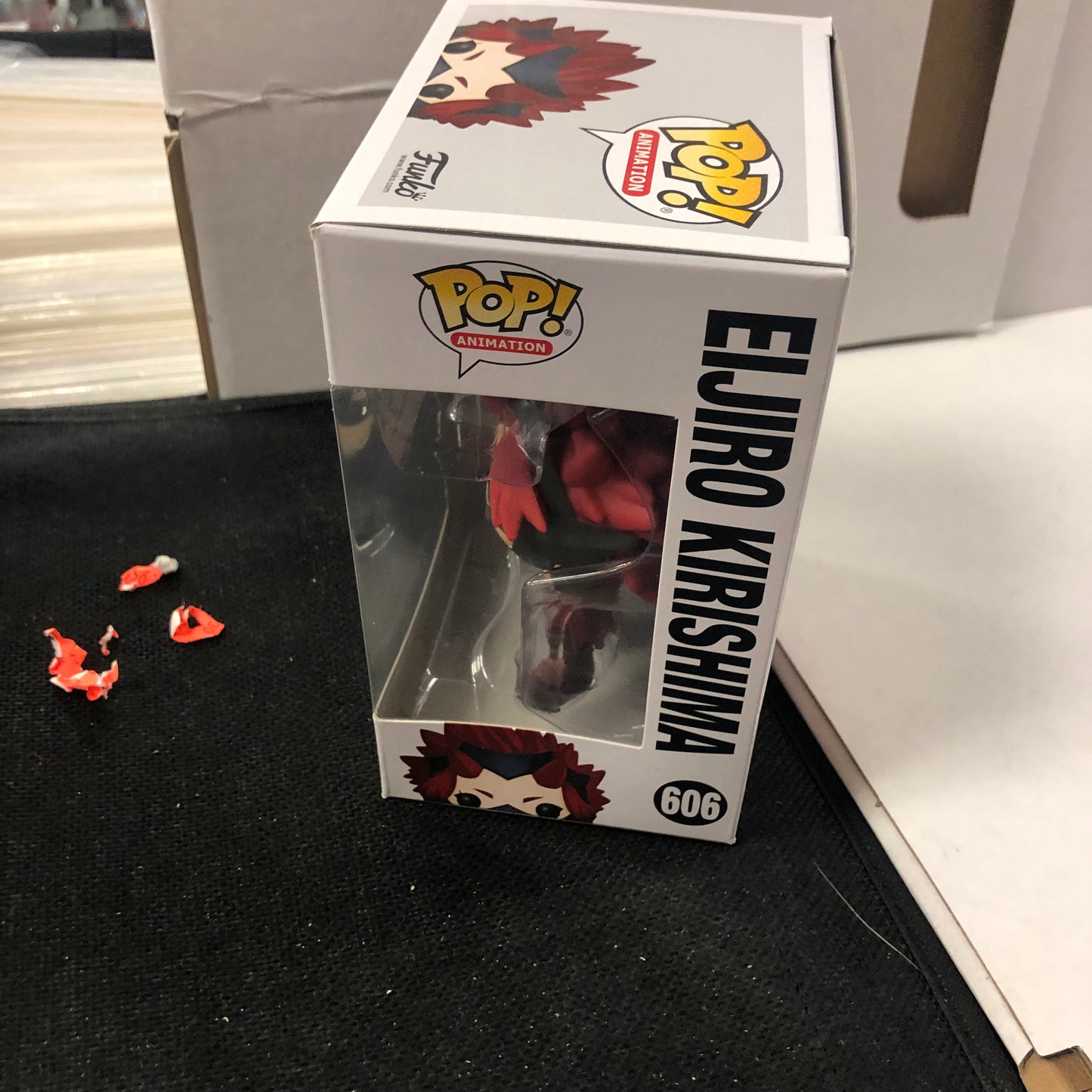 FUNKO POP POP ANIMATION MY HERO ACADEMIA # 606 ELJIRO KIRISHIMA GOOD CONDITION