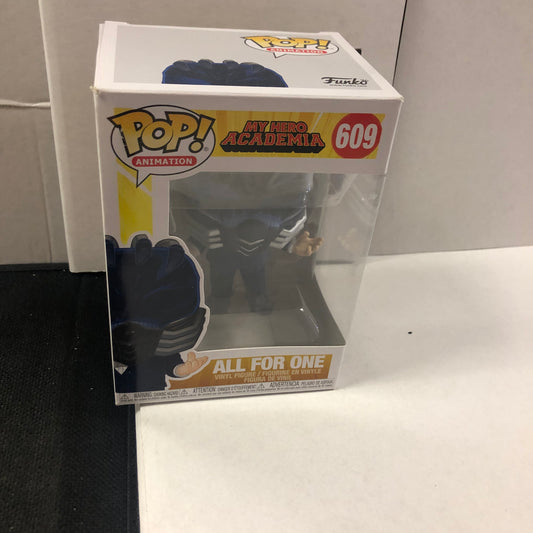 FUNKO POP POP ANIMATION MY HERO ACADEMIA # 609 ALL FOR ONE GOOD CONDITION