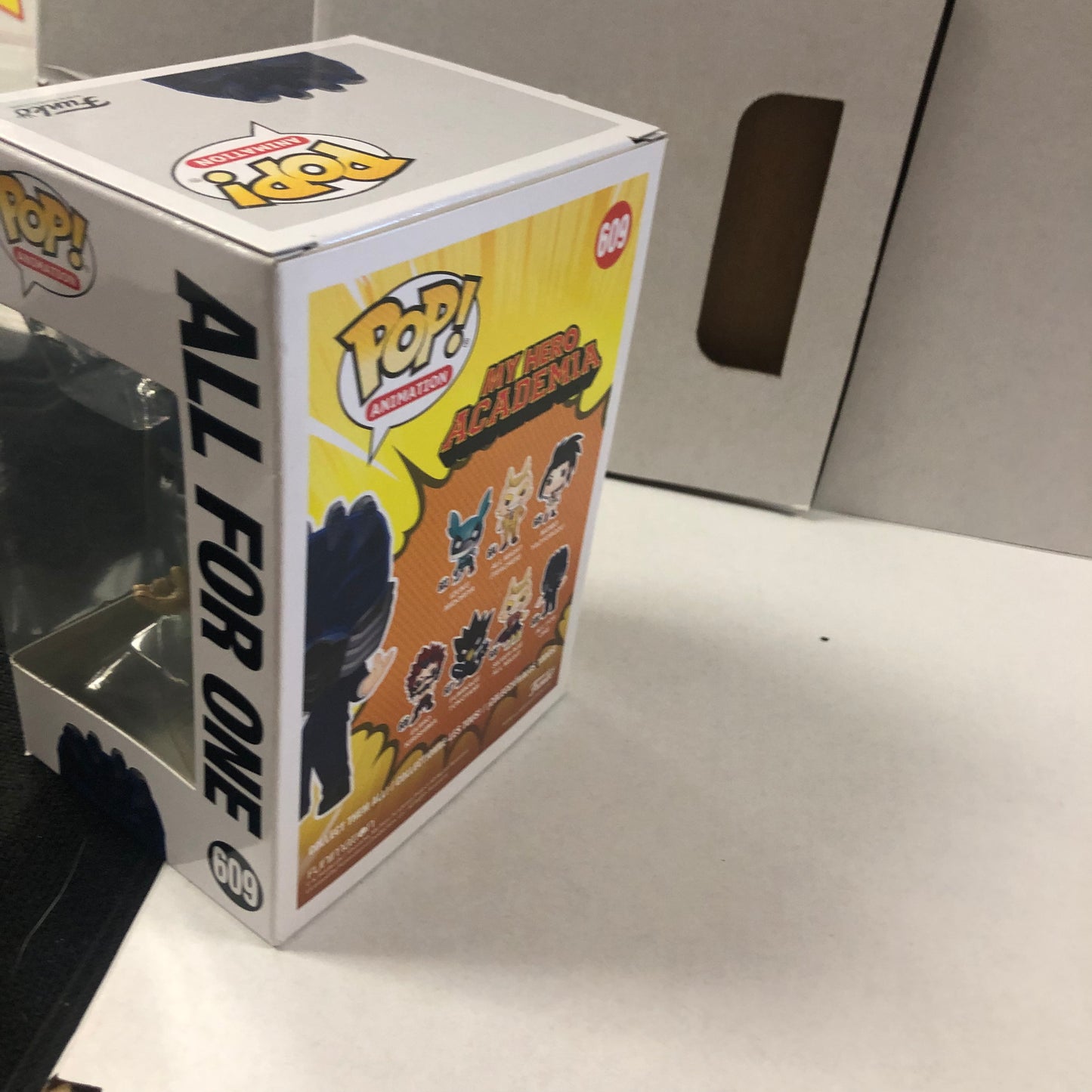 FUNKO POP POP ANIMATION MY HERO ACADEMIA # 609 ALL FOR ONE GOOD CONDITION