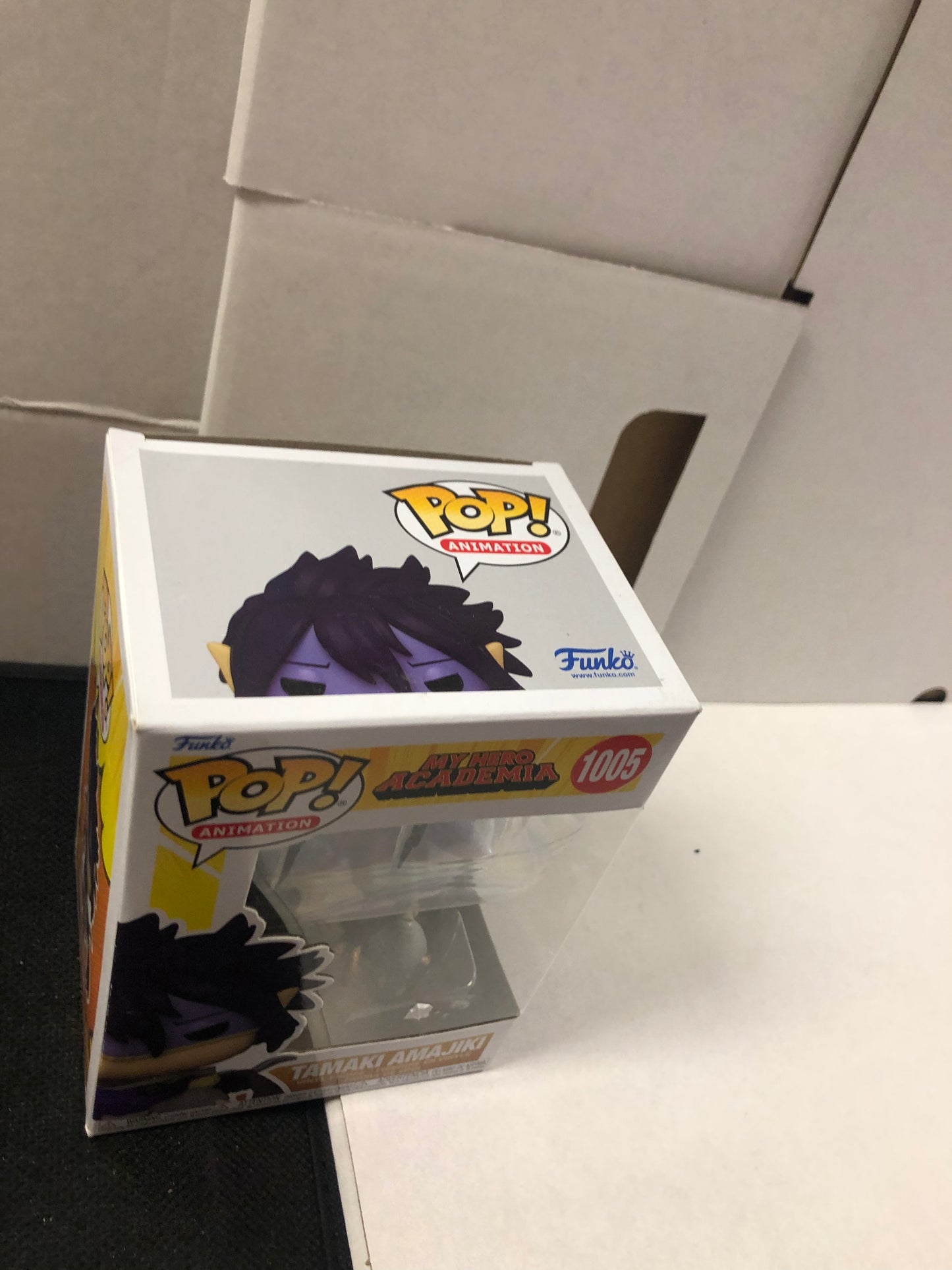 FUNKO POP POP ANIMATION MY HERO ACADEMIA # 1005 TAMAKI AMAJIKI GOOD CONDITION