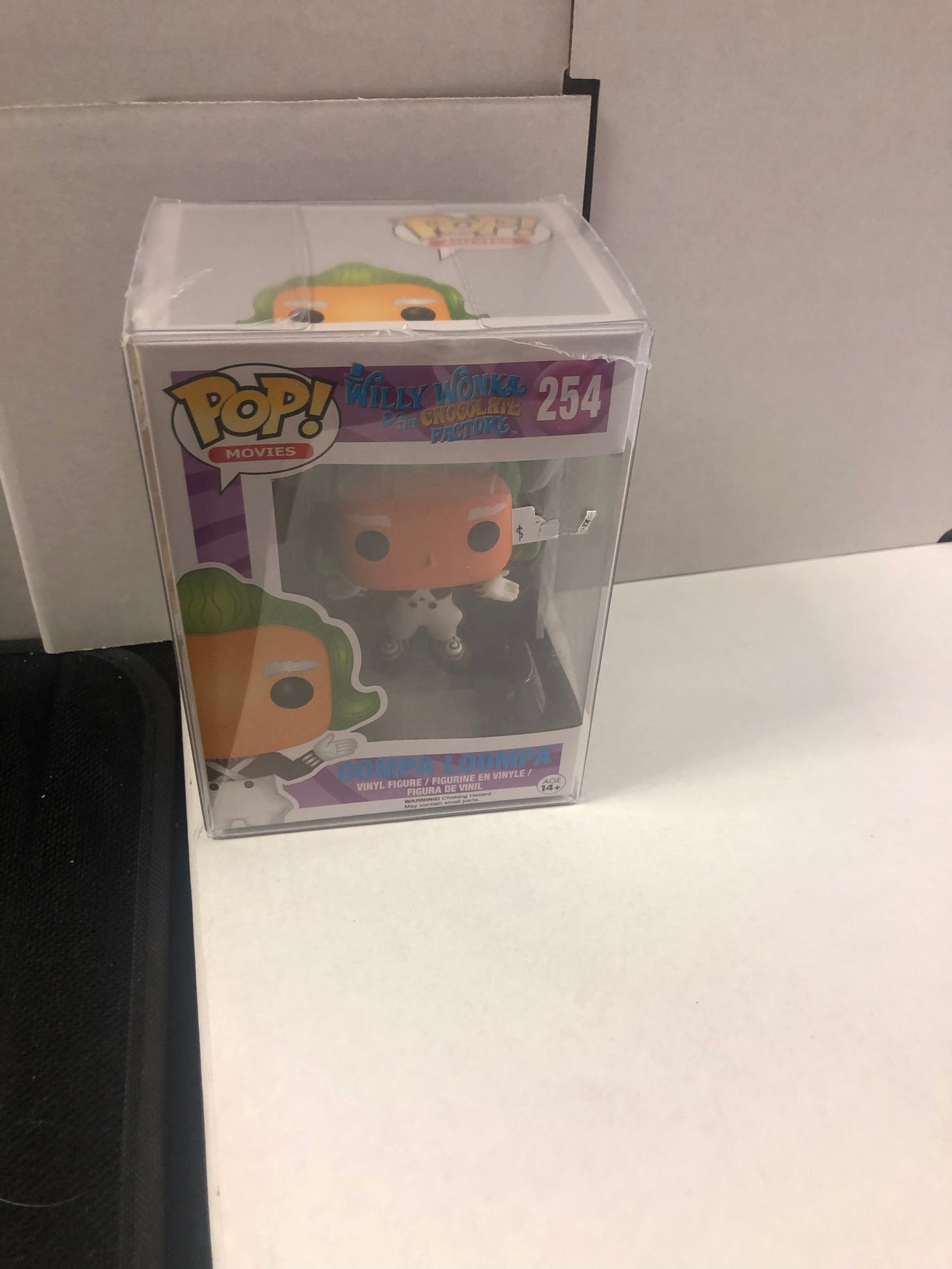 FUNKO POP POP MOVIES WILLY WONKA AND THE CHOCOLATE FACTORY # 254 OOMPA LOOMPA EXCELLENT CONDITION