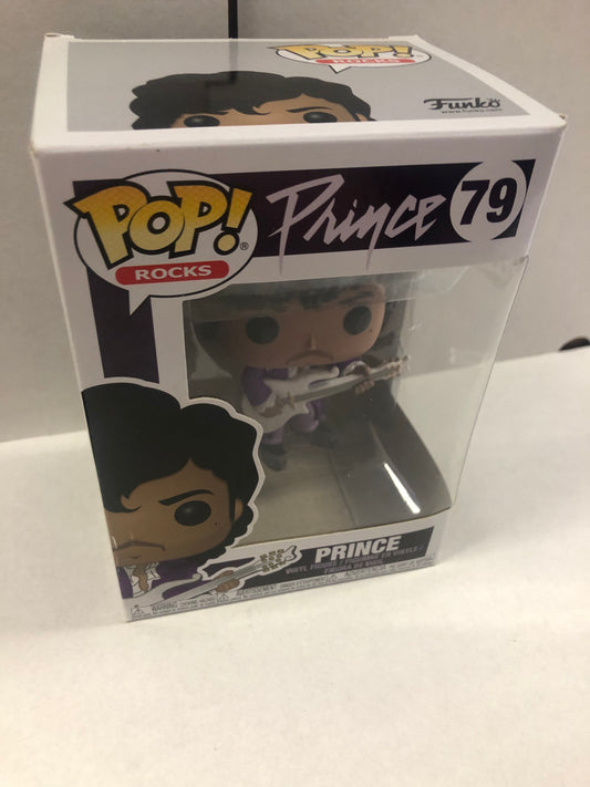 FUNKO POP POP ROCKS PRINCE # 79 PRINCE EXCELLENT CONDITION