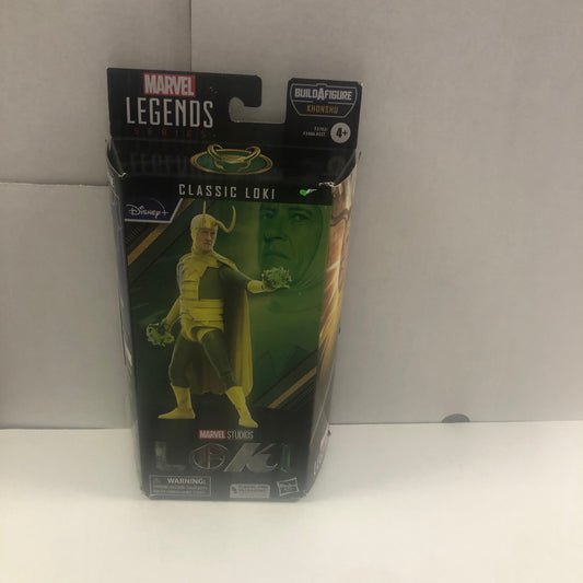 MARVEL LEGENDS SERIES CLASSIC LOKI KHONSHU BUILD A FIGURE EXCELLENT CONDITION