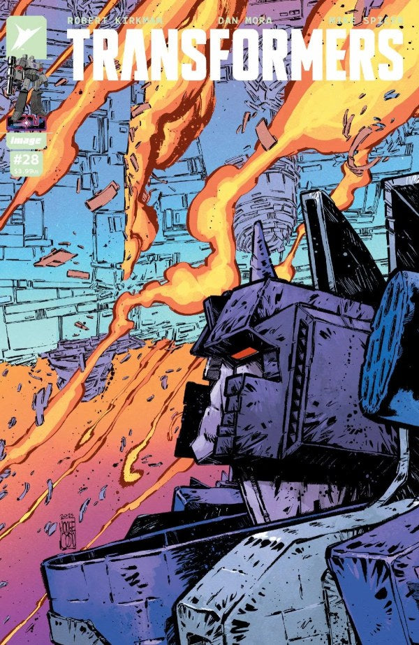 TRANSFORMERS #28 CVR B DANIEL WARREN JOHNSON & MIKE SPICER VAR