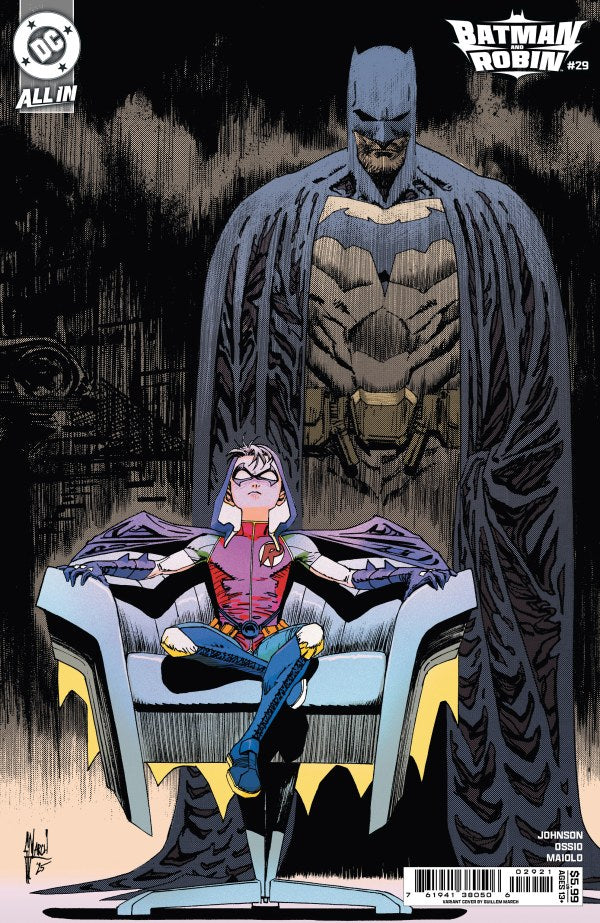 BATMAN AND ROBIN #29 CVR B GUILLEM MARCH CARD STOCK VAR