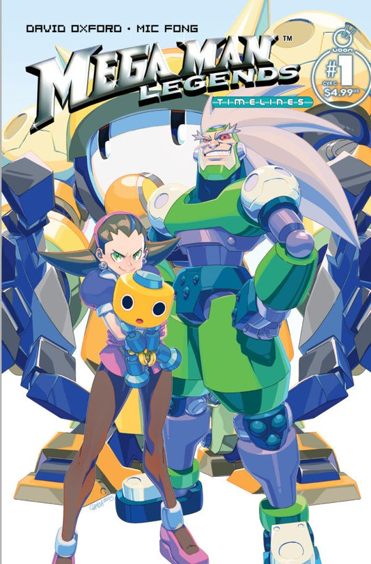 MEGA MAN ZX TIMELINES #1 (ONE SHOT) CVR C INC 1:5 ANDREW DICKMAN VAR