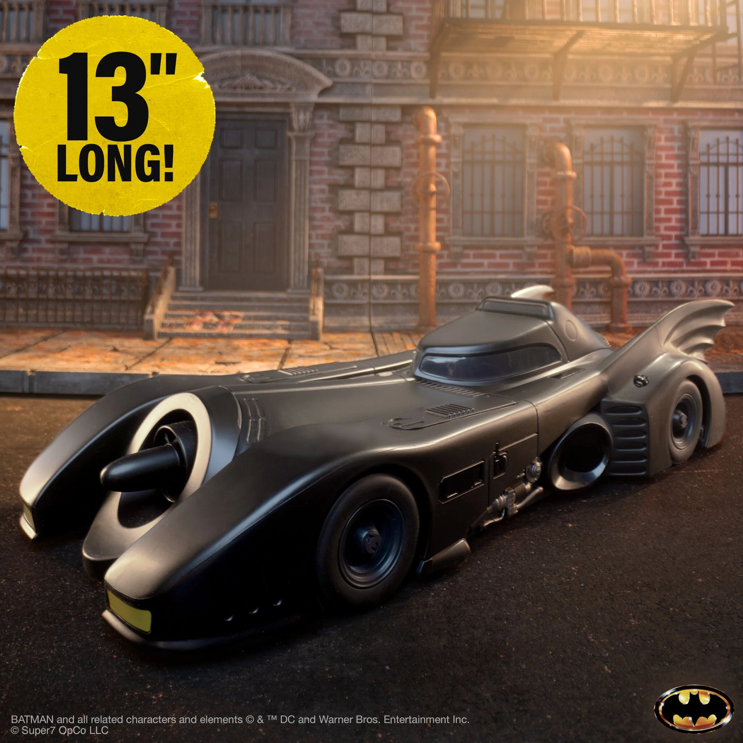 Super 7 DC Super Cyborg 1989 Batmobile
