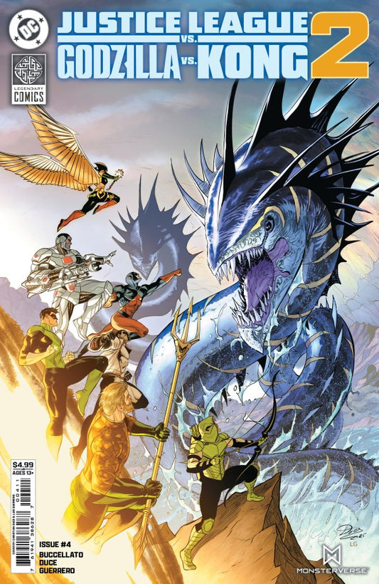 DC COMICS JUSTICE LEAGUE VS GODZILLA VS KONG 2 #4