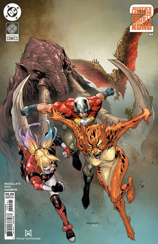 DC COMICS JUSTICE LEAGUE VS GODZILLA VS KONG 2 #4 CVR B