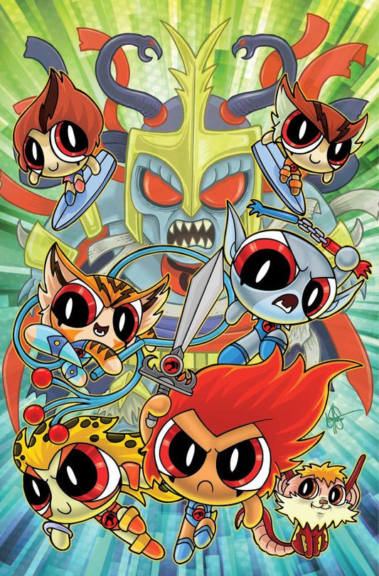DYNAMITE COMICS THUNDERCATS &THE POWERPUFF GIRLS #3 1:5