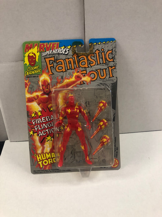 MARVEL SUPERHEROES COSMIC DEFENDERS (1992) FANTASTIC FOUR HUMAN TORCH EXCELLENT CONDITION