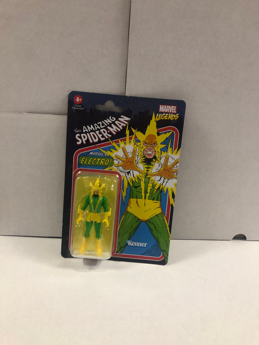 MARVEL LEGENDS KENNER (2021) THE AMAZING SPIDER-MAN MARVELS ELECTRO EXCELLENT CONDITION