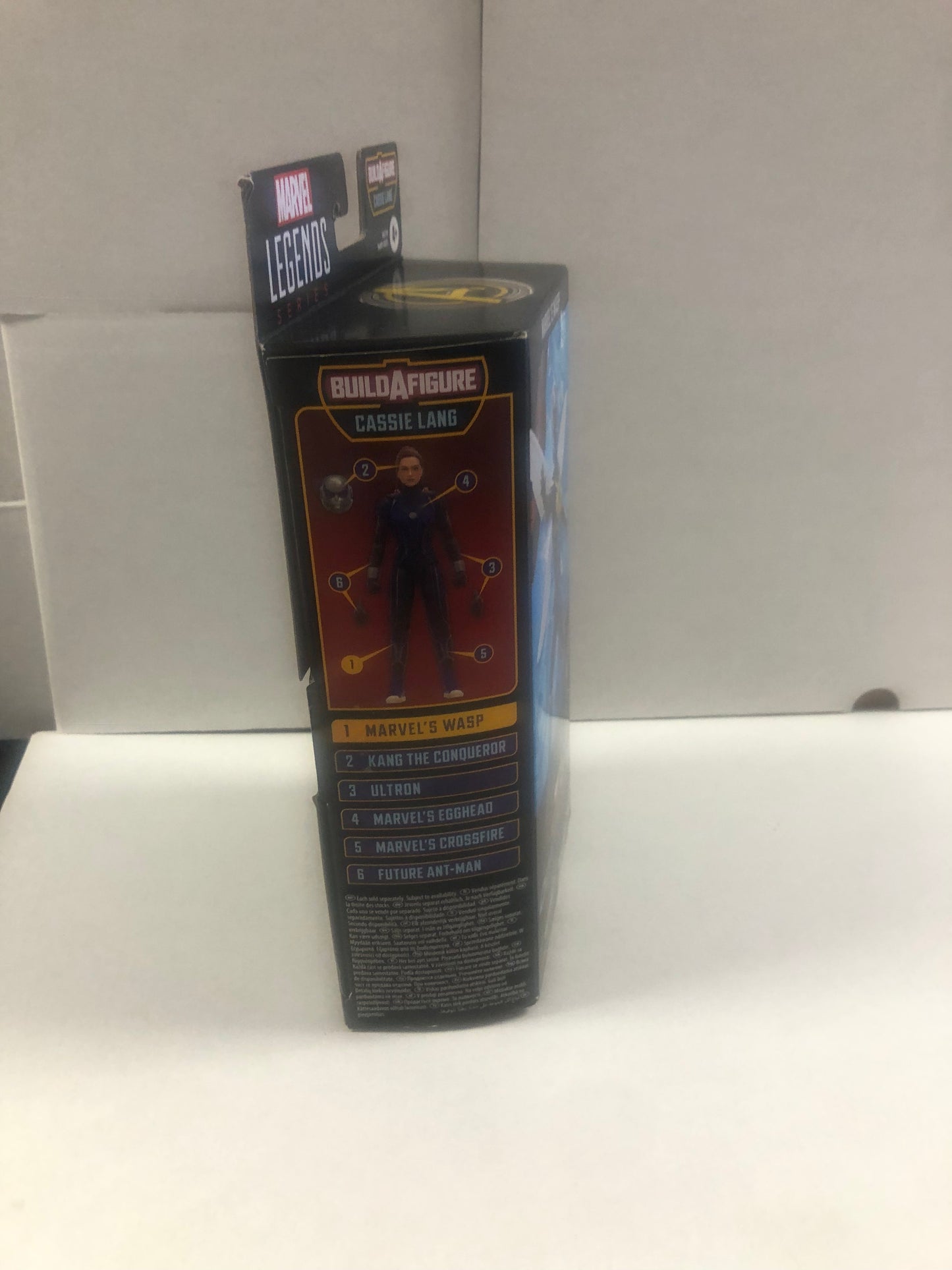 MARVEL LEGENDS SERIES ANT-MAN AND THE WASP QUANTUMANIA MARVELS WASP CASSIE LANG BUILD A FIGURE EXCELLENT CONDITION