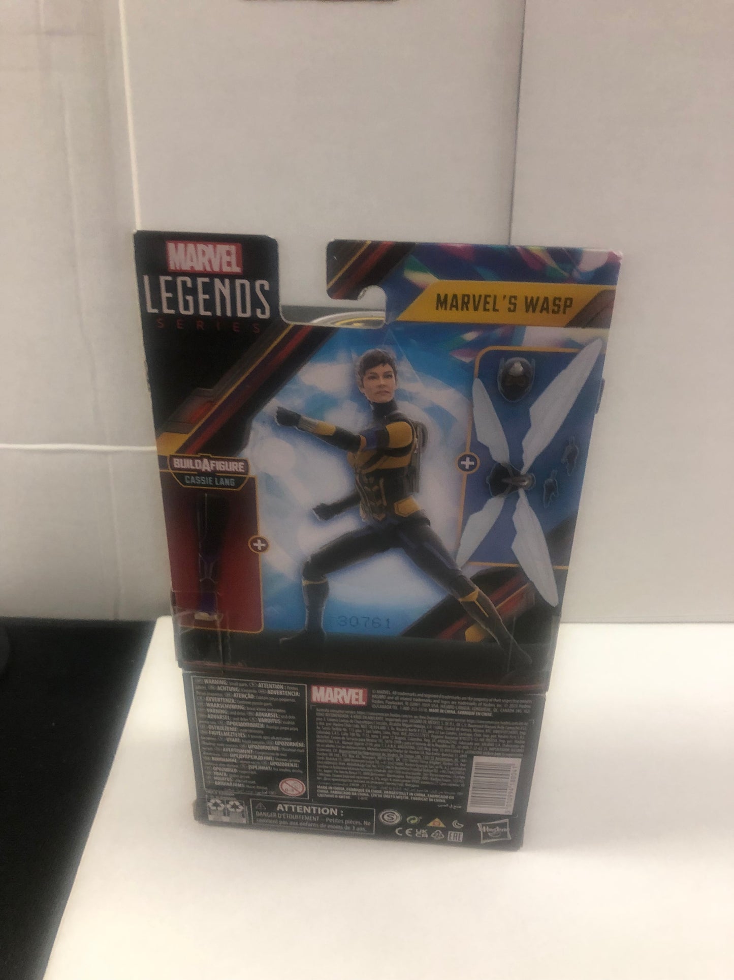MARVEL LEGENDS SERIES ANT-MAN AND THE WASP QUANTUMANIA MARVELS WASP CASSIE LANG BUILD A FIGURE EXCELLENT CONDITION