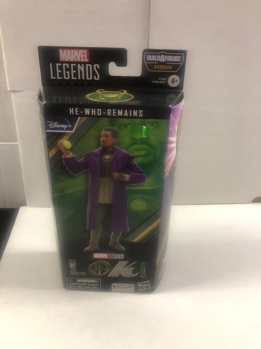 MARVEL LEGENDS SERIES LOKI HE WHO REMAINS KHONSHU BUILD A FIGURE EXCELLENT CONDITION