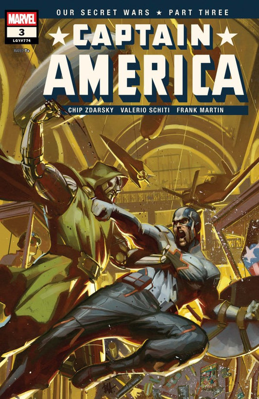 MARVEL COMICS CAPTAIN AMERICA OUR SECRET WARS #3