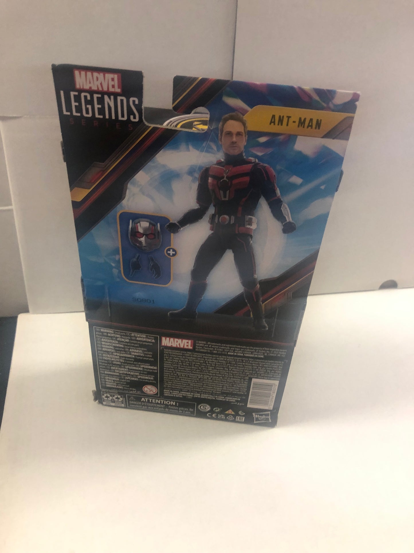 MARVEL LEGENDS SERIES ANT-MAN AND THE WASP QUANTUMANIA ANT-MAN CASSIE LANG BUILD A FIGURE GOOD CONDITION SMALL TEAR ON SIDE OF BOX