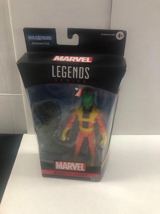 MARVEL LEGENDS SERIES MARVELS LEADER ABOMINATION BUILD A FIGURE EXCELLENT CONDITION