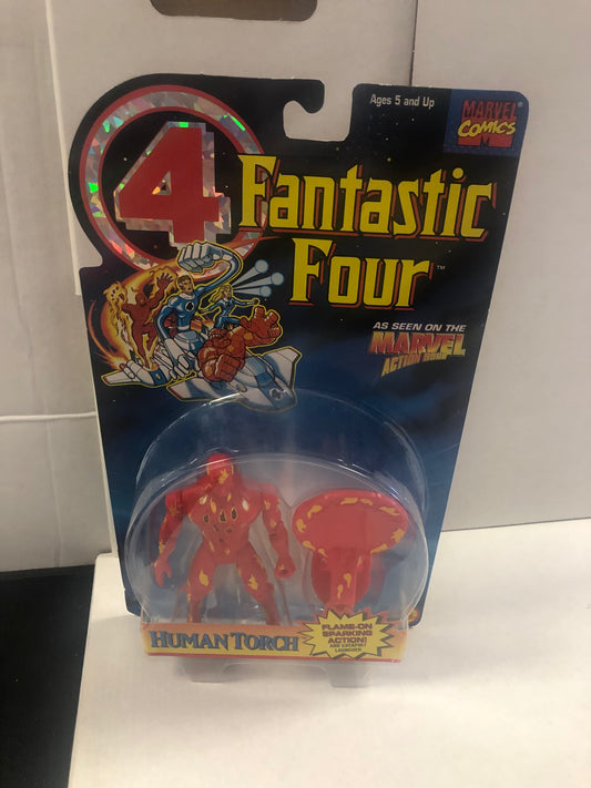 TOYBIZ (1995) FANTASTIC FOUR HUMAN TORCH EXCELLENT CONDITION