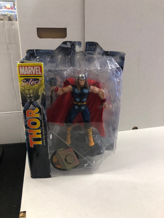 MARVEL SELECT THOR OKAY CONDITION BOX DAMAGE ON FRONT OF BOX