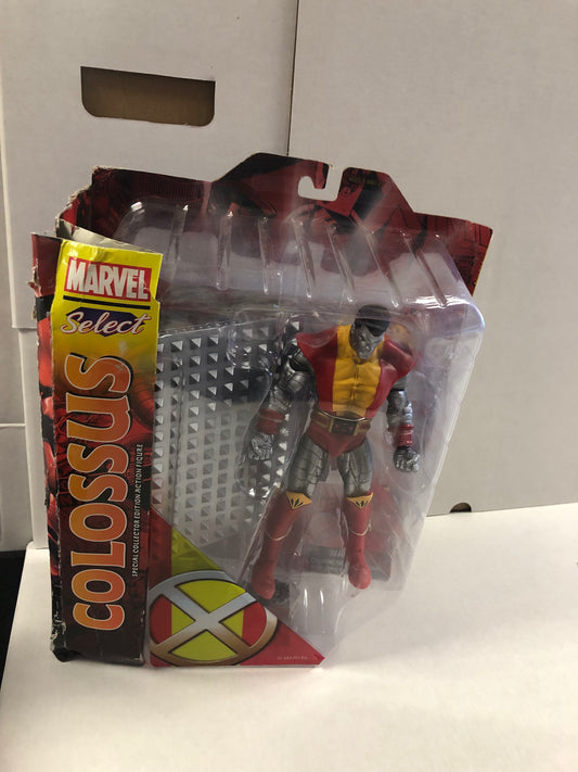 MARVEL SELECT COLOSSUS POOR CONDITION BOX WEAR ON ALL SIDES