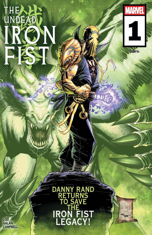 MARVEL COMICS THE UNDEAD IRON FIST #1 2025