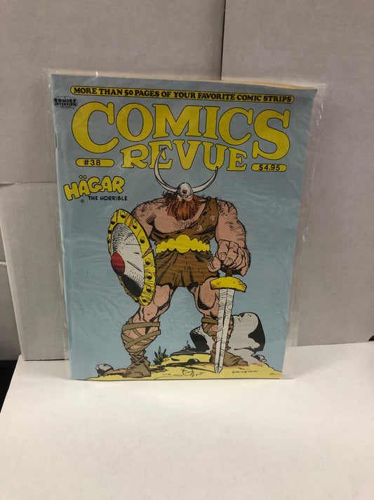 COMICS INTERVIEW AT PUBLICATION COMIC REVUE #38 (1989) NM