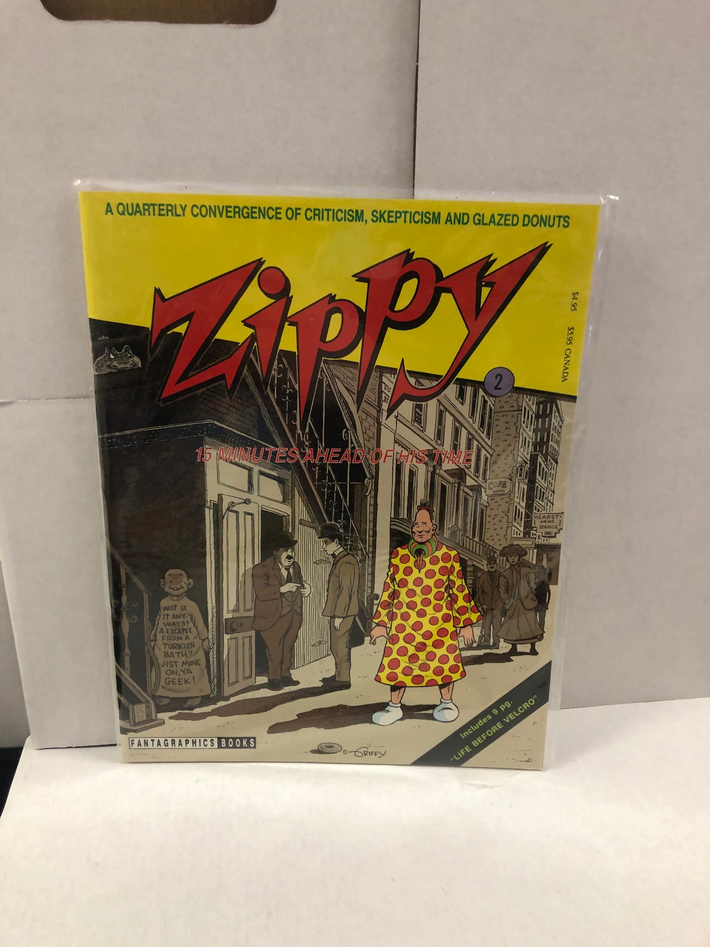 FANTAGRAPHICS BOOKS ZIPPY ISSUE 2 (1993) NM