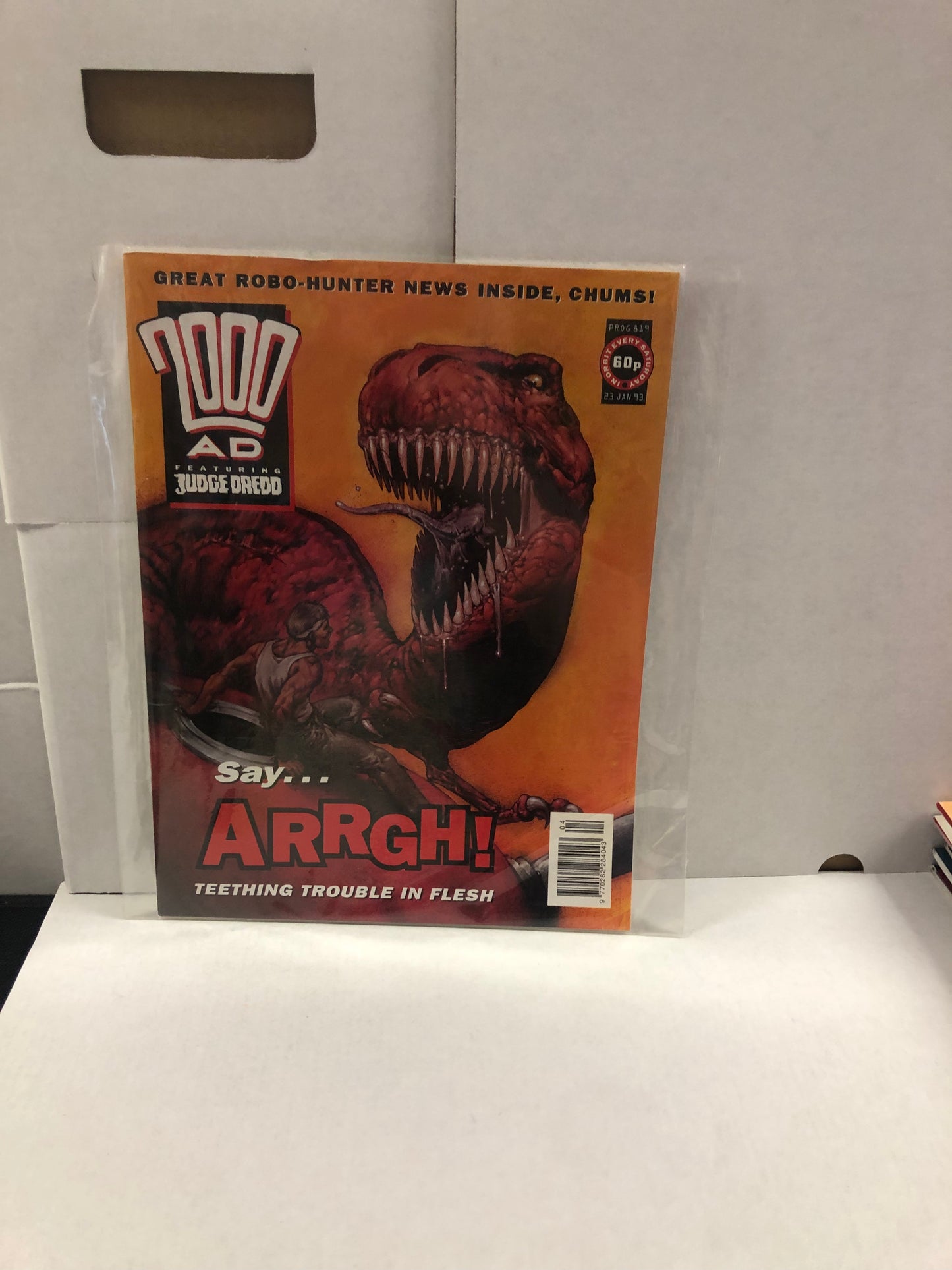 2000 AD MAGAZINE # 819 NEWSSTAND (1993) NM