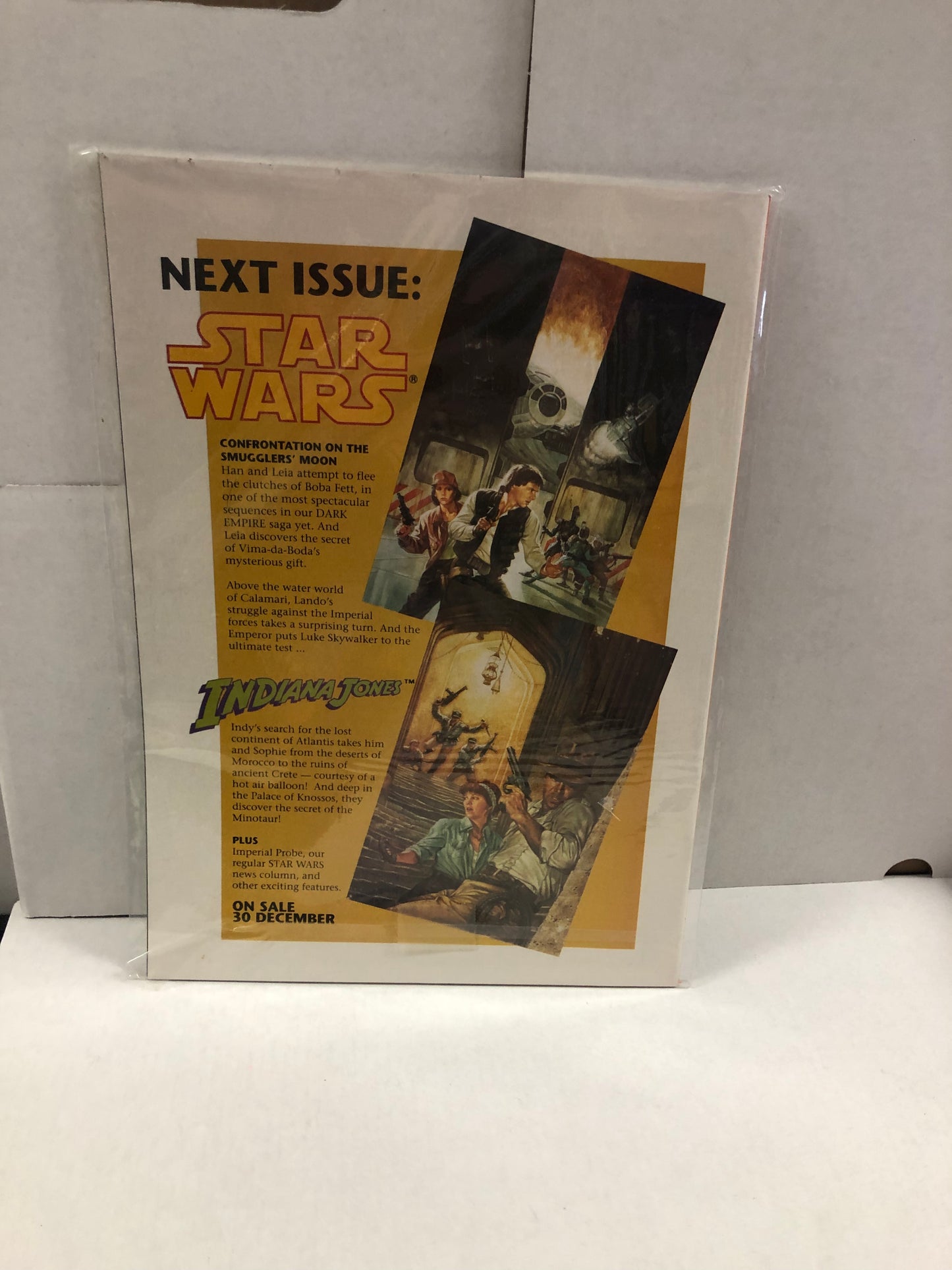 DARK HORSE COMICS STAR WARS ISSUE 3 (1992) NM