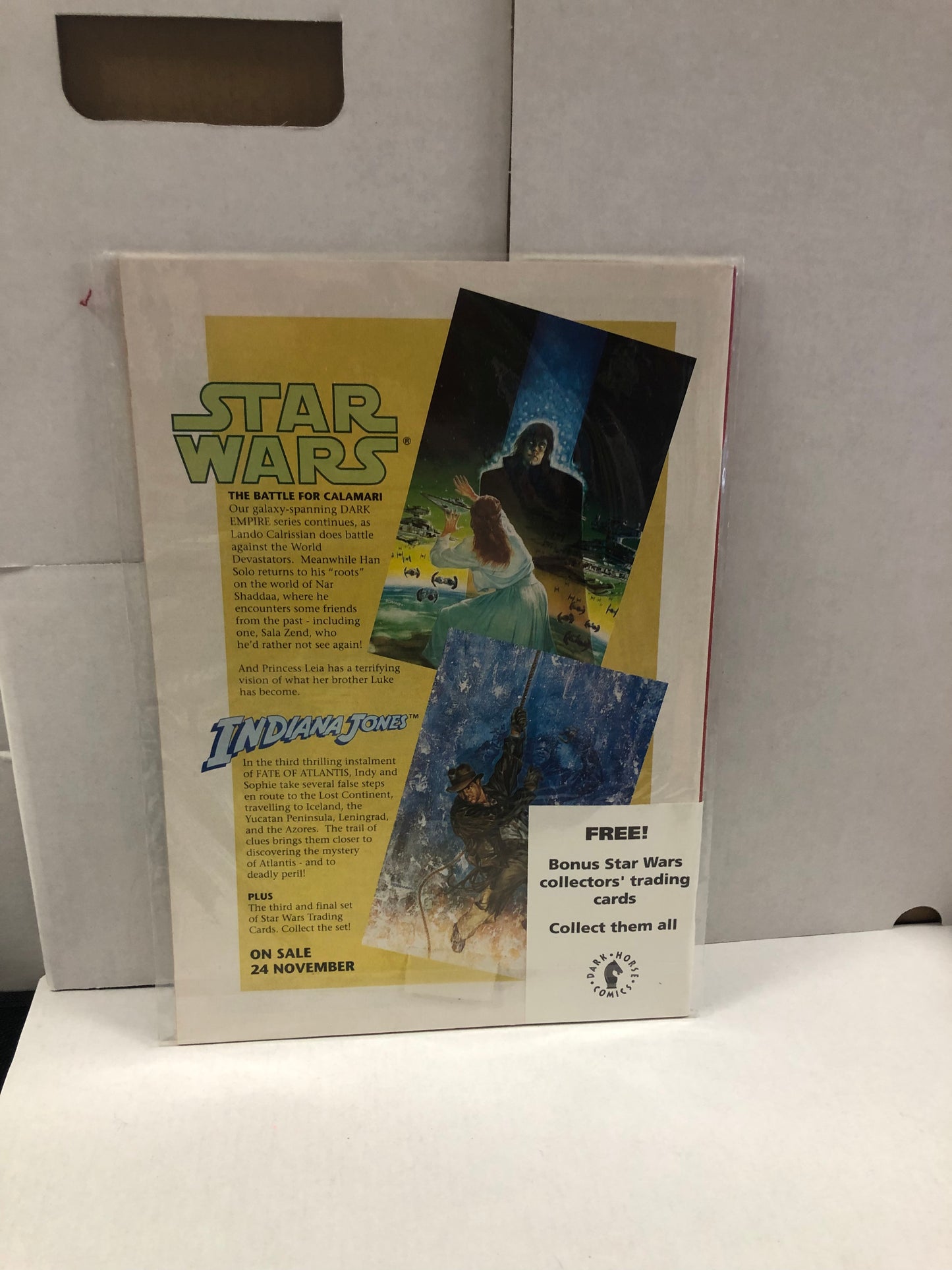 DARK HORSE COMICS STAR WARS ISSUE 2 (1992) NM