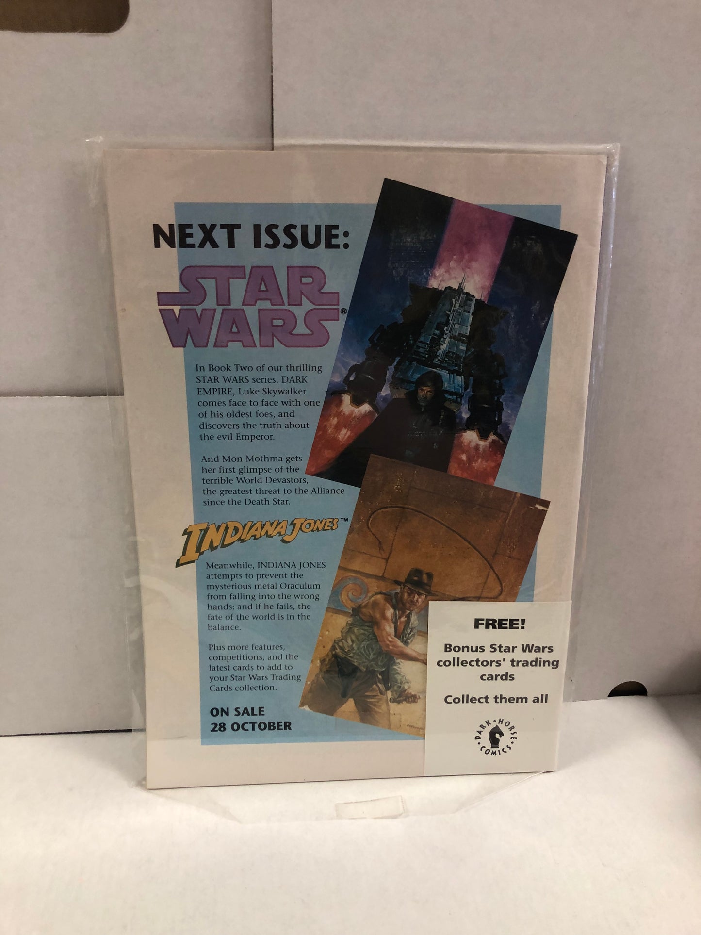 DARK HORSE COMICS STAR WARS ISSUE 1 (1992) NM