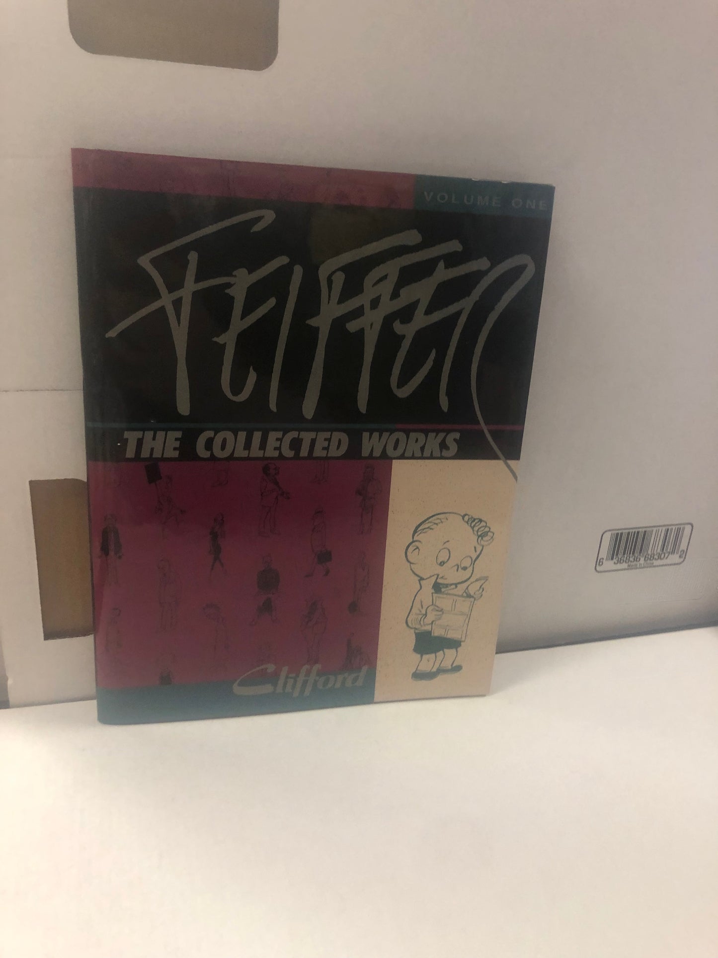 FANTAGRAPHICS BOOKS FEIFFER THE COLLECTED WORKS VOLLUME ONE (1988) HARDCOVER