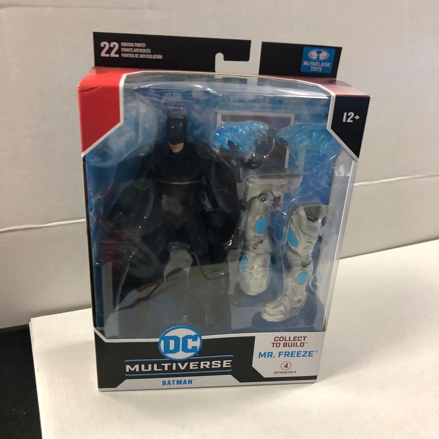 DC MULTIVERSE BATMAN AND ROBIN BATMAN MR FREEZE BUILD A FIGURE GREAT CONDITION