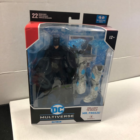 DC MULTIVERSE BATMAN AND ROBIN BATMAN MR FREEZE BUILD A FIGURE EXCELLENT CONDITION