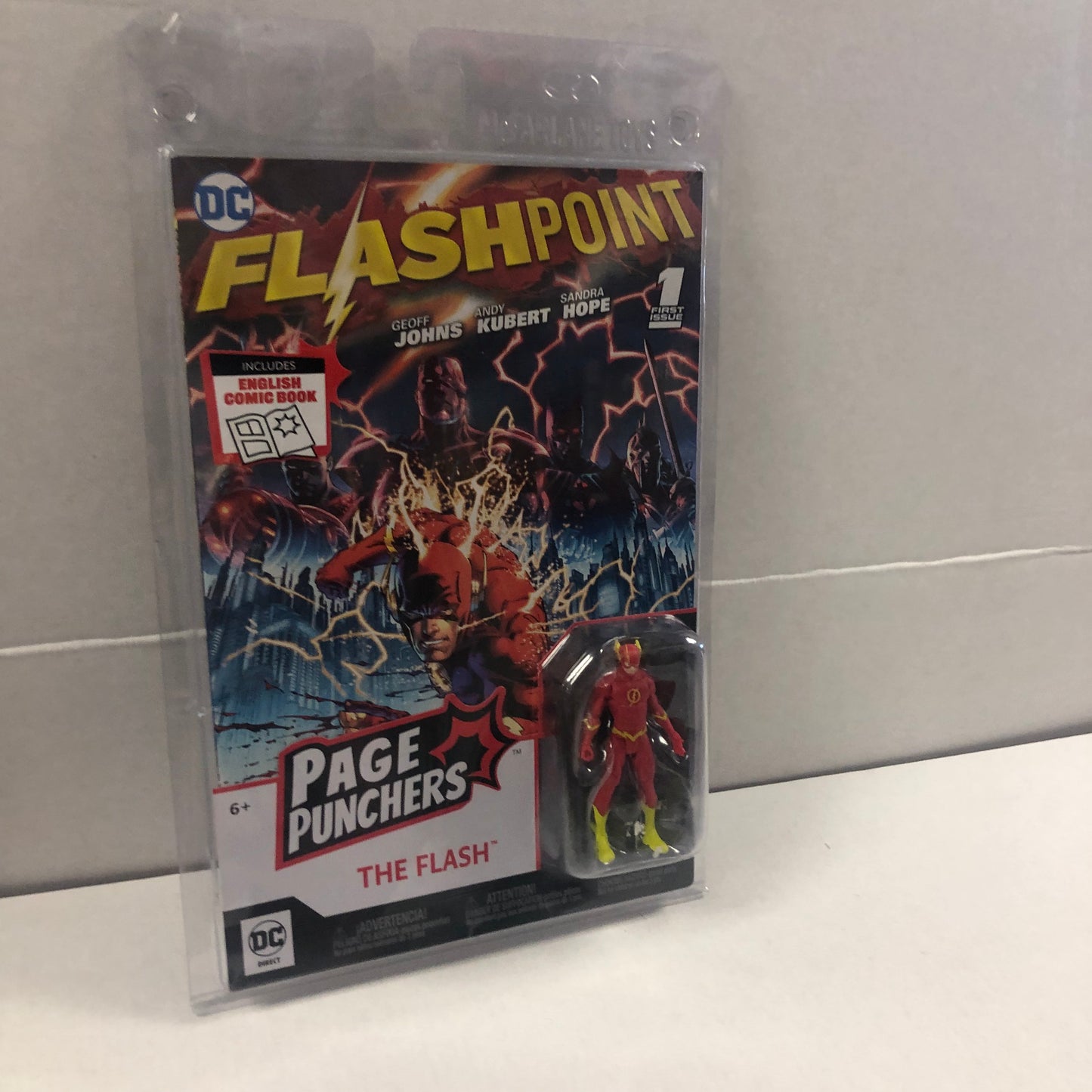 DC PAGE PUNCHERS THE FLASH FLASHPOINT 1 decent CONDITION