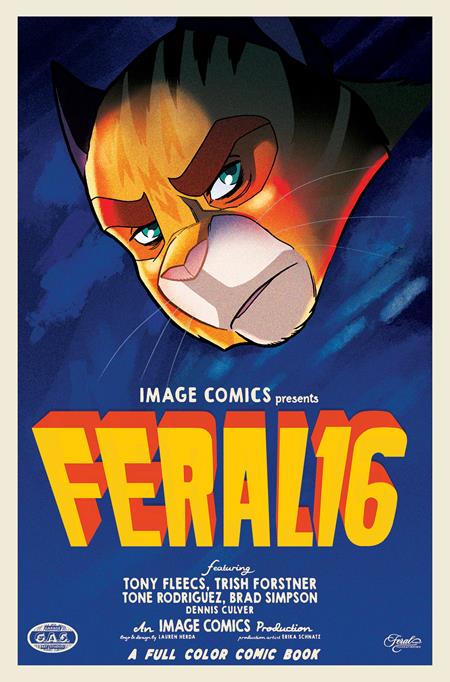 IMAGE COMICS FERAL #16 TONY FLECS VARIANT
