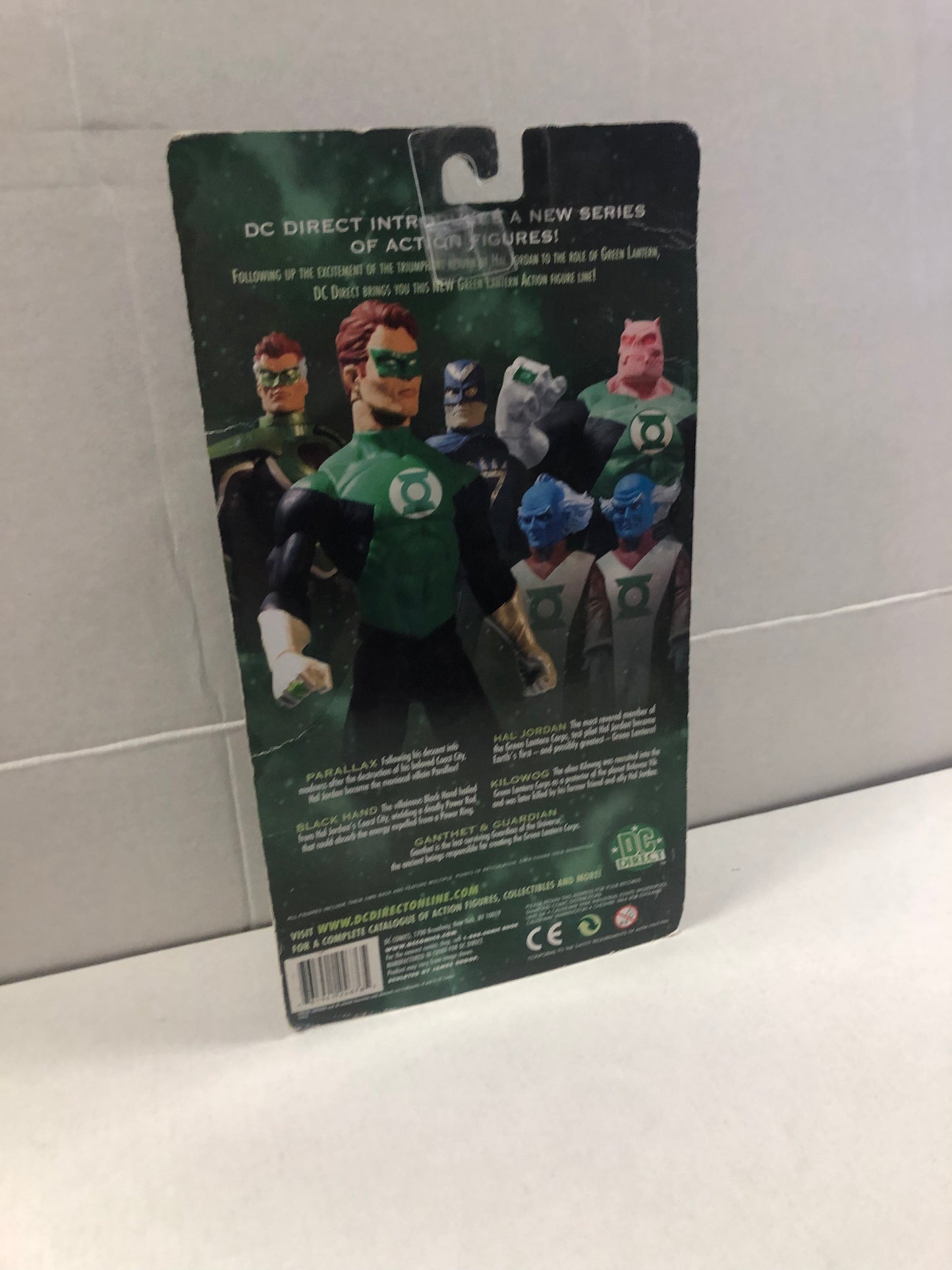 DC DIRECT GREEN LANTERN HAL JORDAN OKAY CONDITION SLIGHT WEAR ON BOX