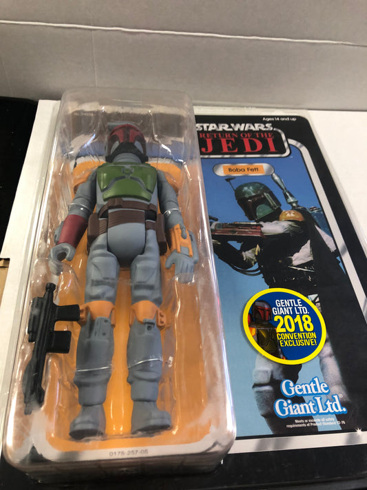 GENTLE GIANT STAR WARS RETURN OF THE JEDI  BOBA FETT GENTLE GIANT LTD 2018 CONVENTION EXCLUSIVE EXCELLENT CONDITION