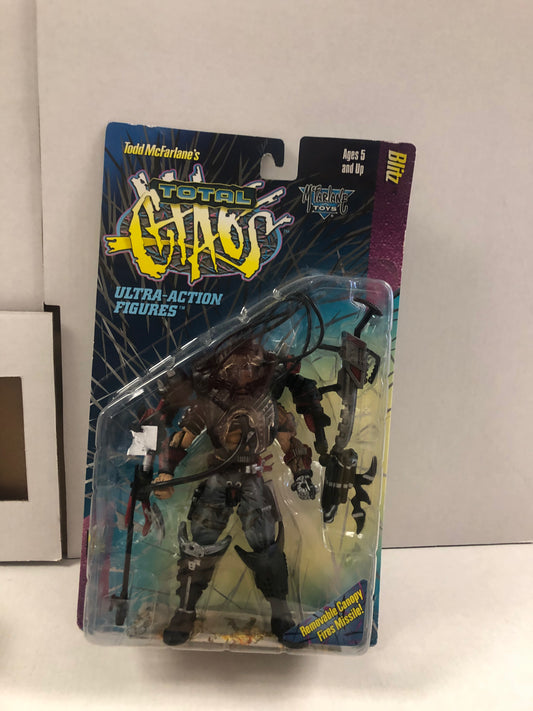 MCFARLAND TOYS BLITZ GOOD CONDITION BOX DAMAGE ON BOTTOM OF BOX