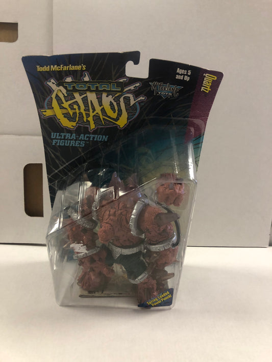 MCFARLANE TOYS QUARTZ GOOD CONDITION BEND ON TOP OF BOX
