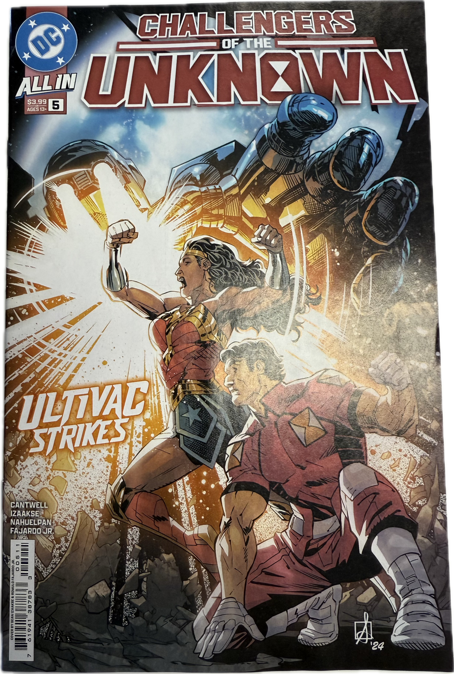 DC COMICS CHALLENGERS OF THE UNKNOWN #5