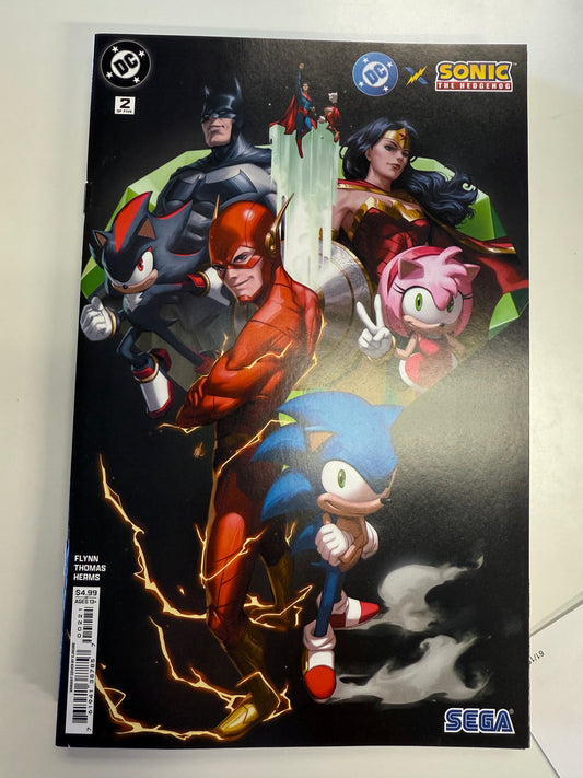 DC COMICS DC X SONIC THE HEDGEHOG #2