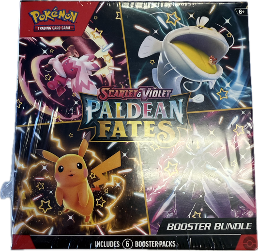 POKÉMON TCG PALDEAN FATES BOOSTER BUNDLE
