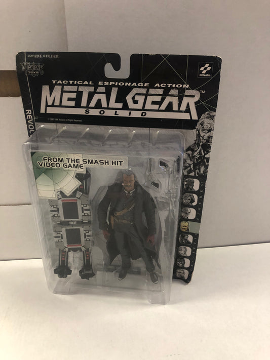 MCFARLANE TOYS METAL GEAR SOLID REVOLVER OCELOT EXCELLENT CONDITION