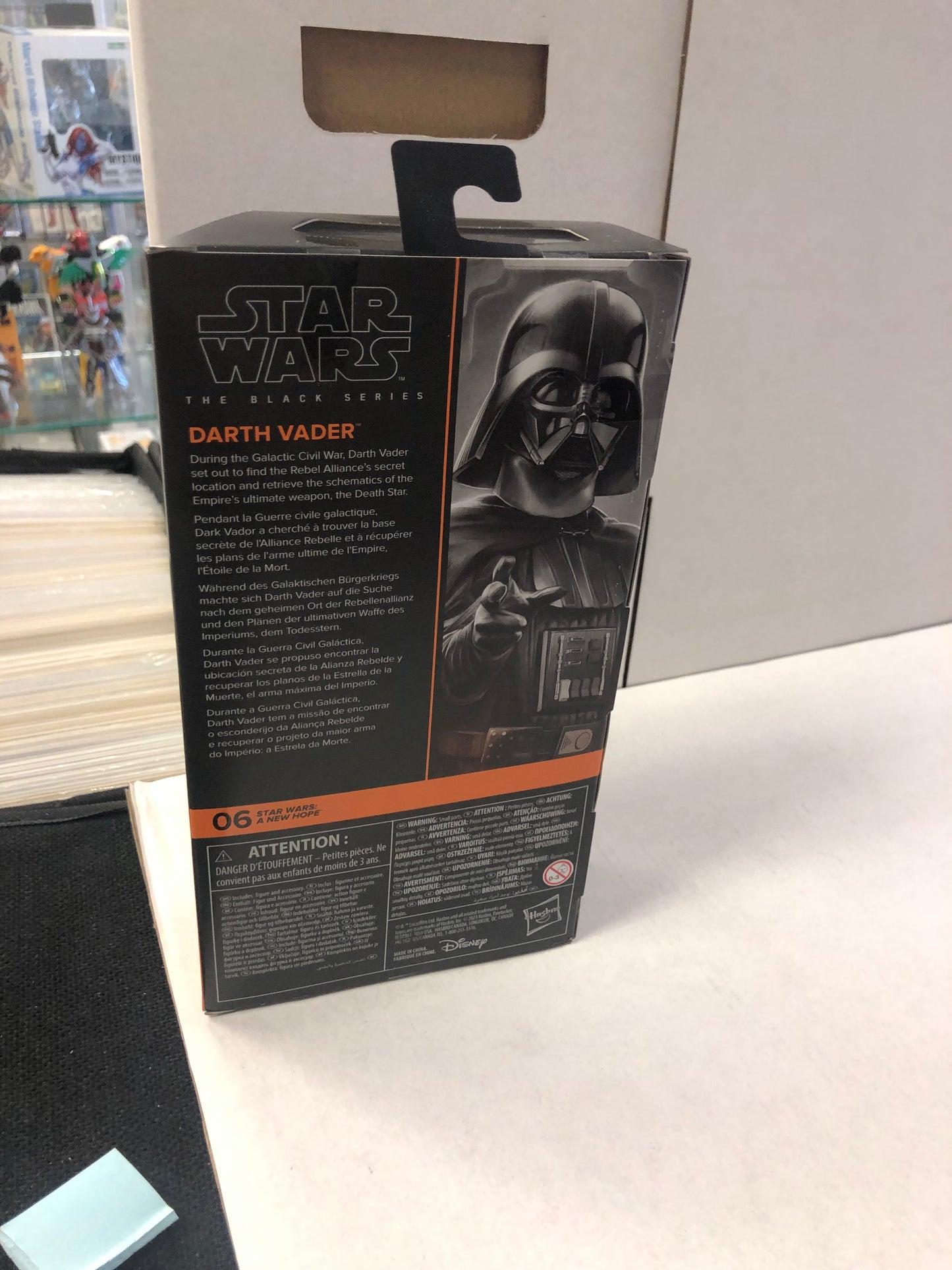 STAR WARS THE BLACK SERIES STAR WARS A NEW HOPE DARTH VADER EXCELLENT CONDITION