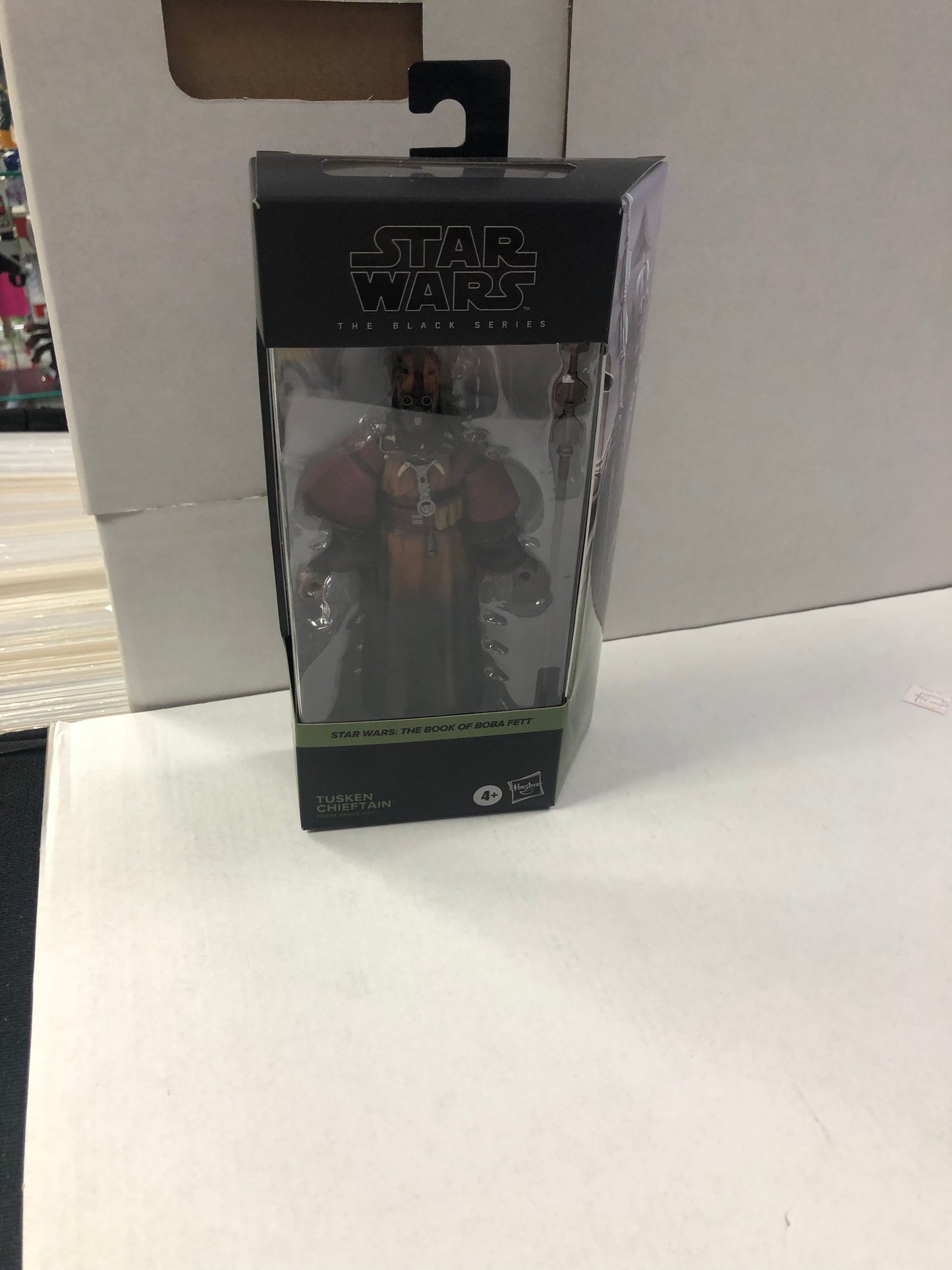 STAR WARS THE BLACK SERIES STAR WARS THE BOOK OF BOBA FETT TUSKEN CHIEFTAIN EXCELLENT CONDITION