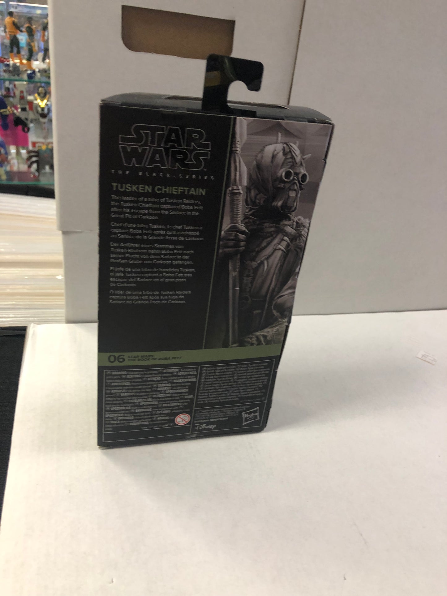 STAR WARS THE BLACK SERIES STAR WARS THE BOOK OF BOBA FETT TUSKEN CHIEFTAIN EXCELLENT CONDITION