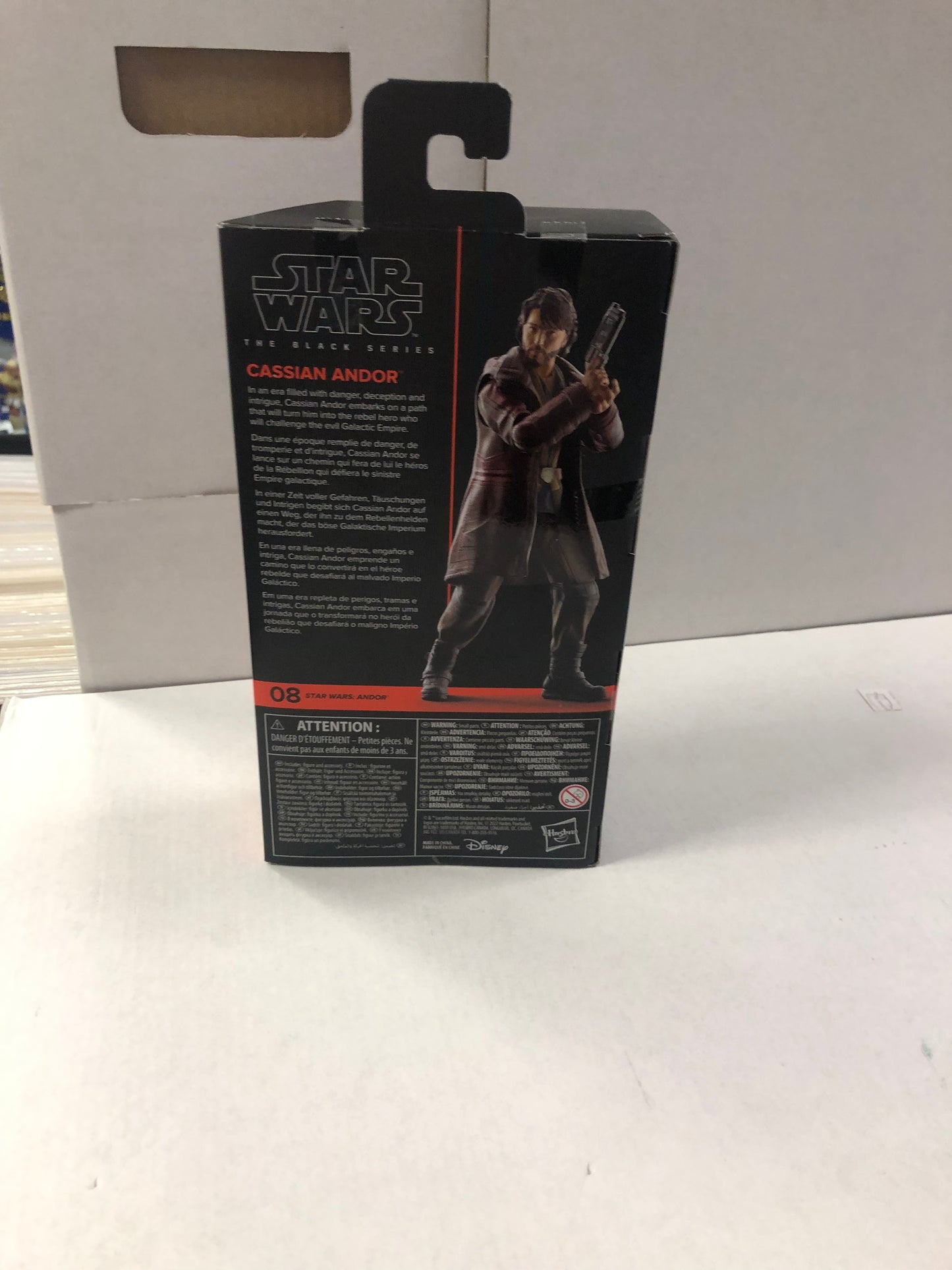 STAR WARS THE BLACK SERIES STAR WARS ANDOR CASSIAN ANDOR EXCELLENT CONDITION